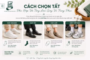 Cách Chọn Tất Phù Hợp Với Từng Loại Giày Và Trang Phục